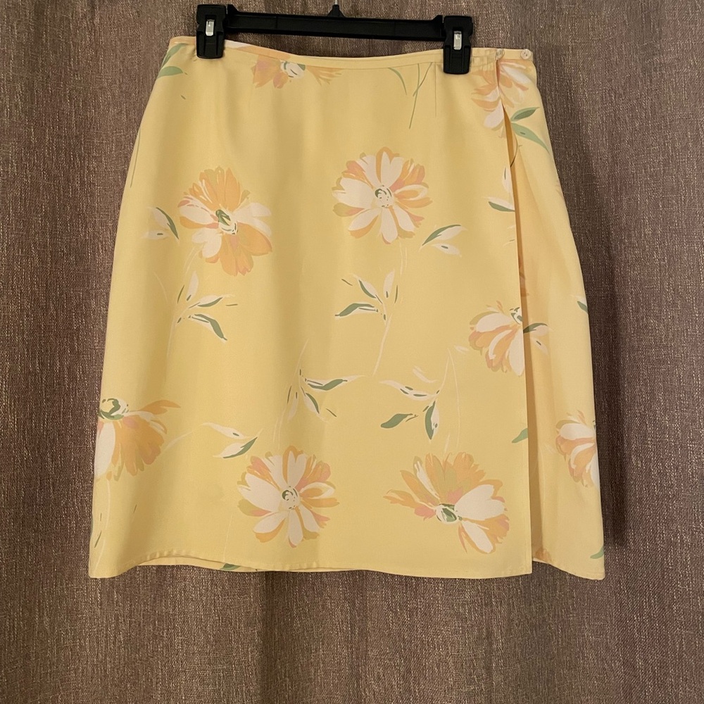 Tommy Bahama Silk Wrap Floral Skirt